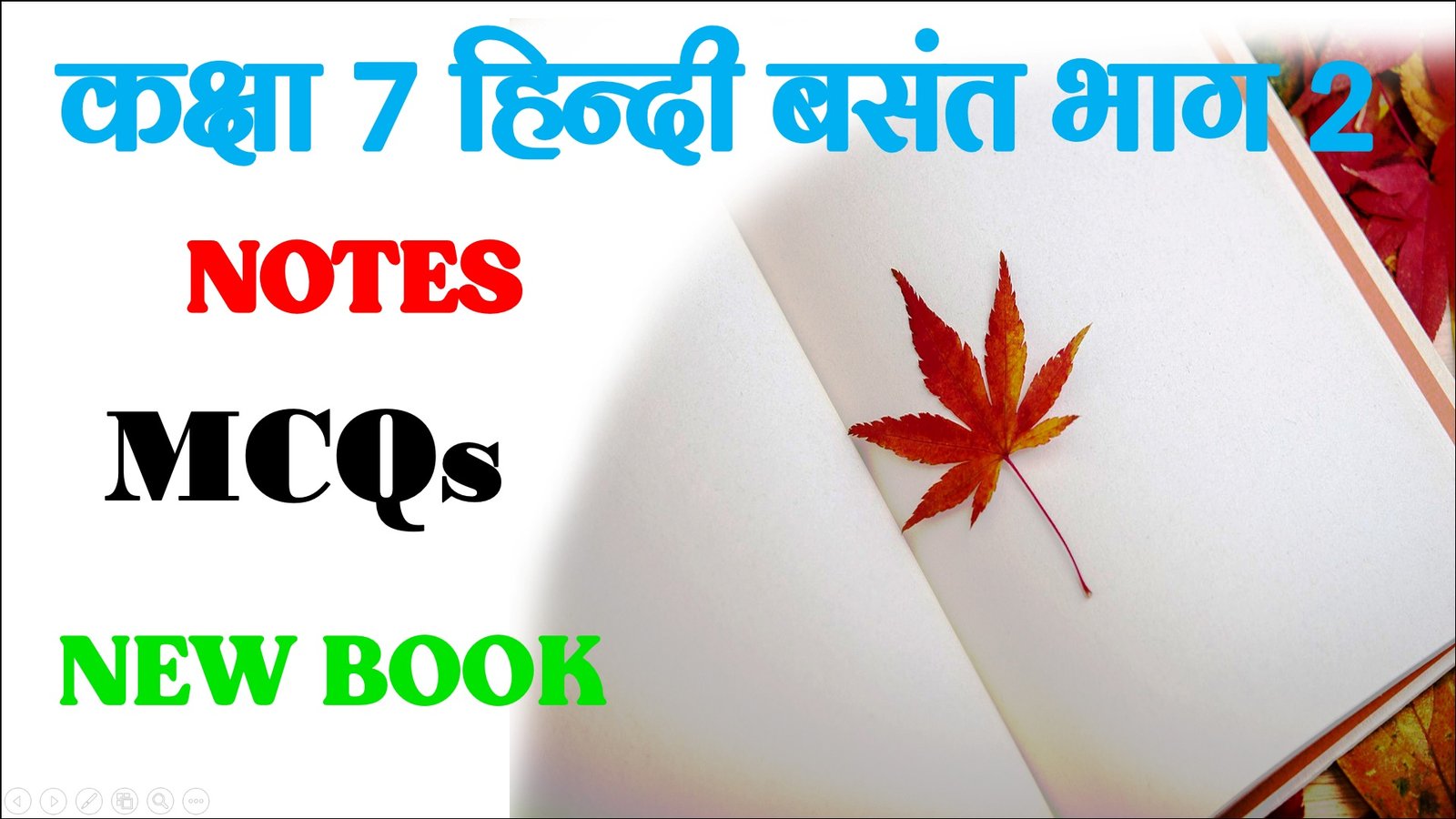 Class 7 Hindi Vasant Objective